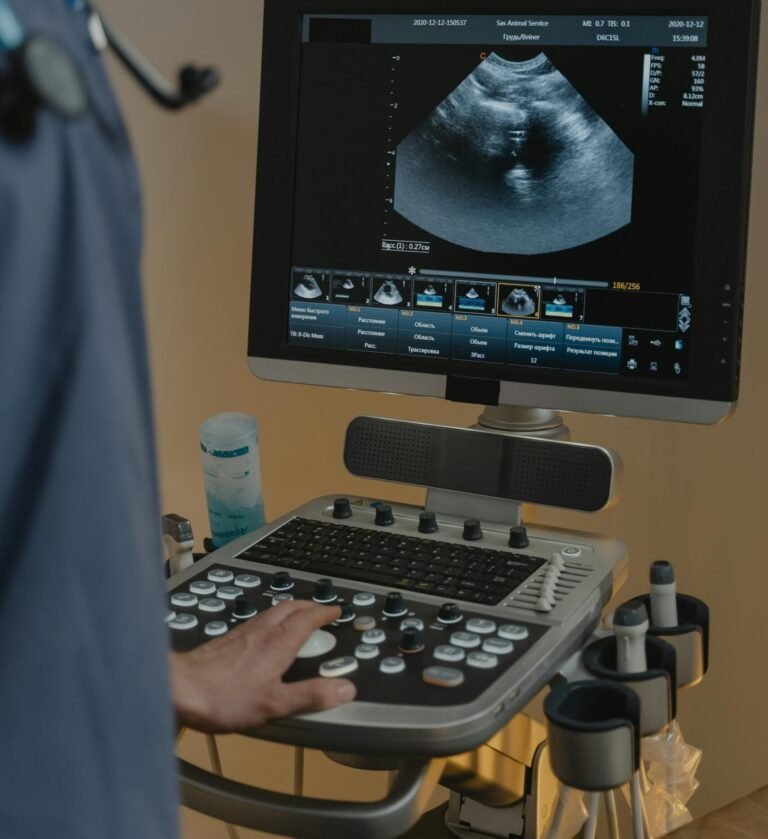 Ultrasound screen