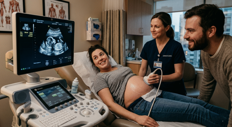 miracle-ultrasouns-and-spa-couple-having-ultrasound-session